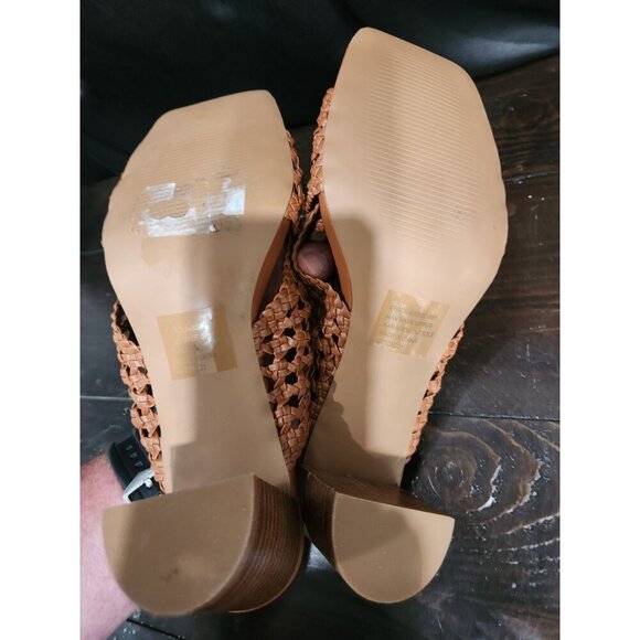 NEW Kensie Kahdija Braided Brown Slide-on Sandals/Sz. 9M - Picture 8 of 9
